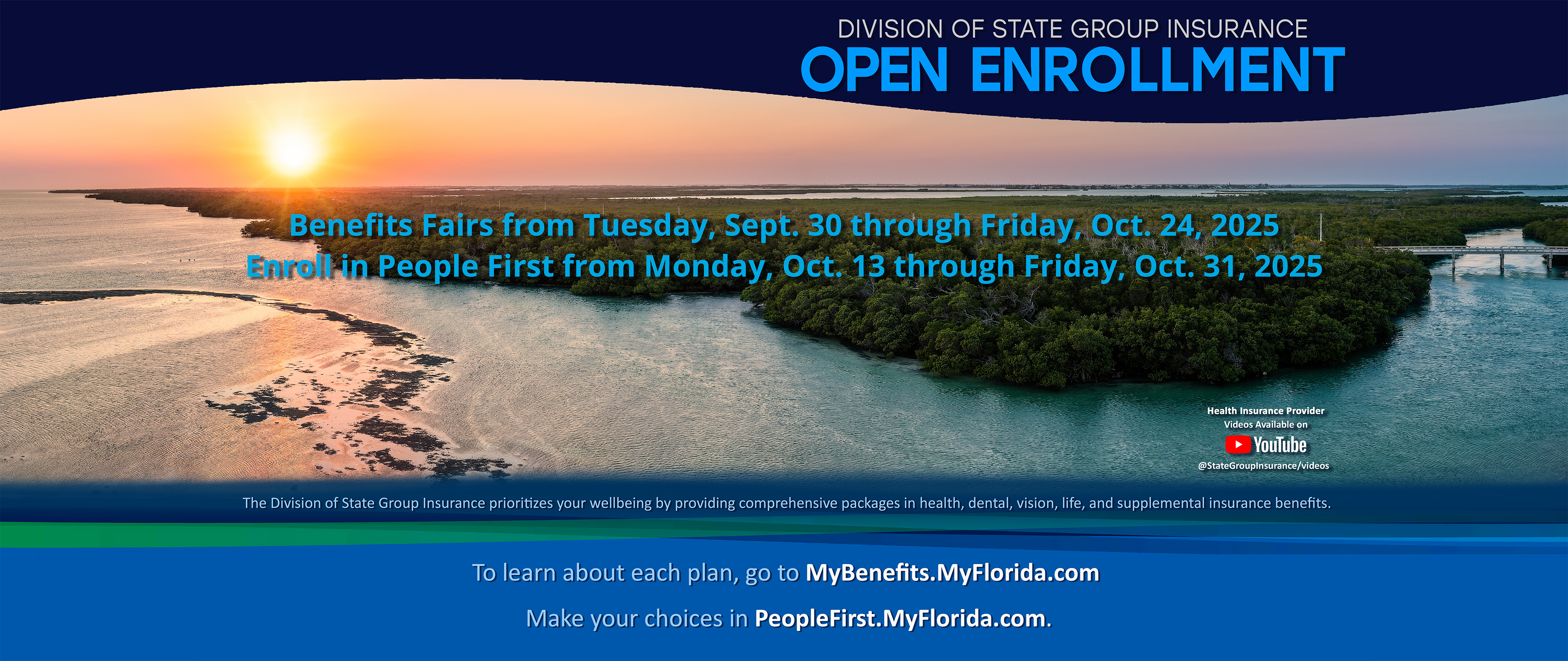 Open Enrollment Dates Banner